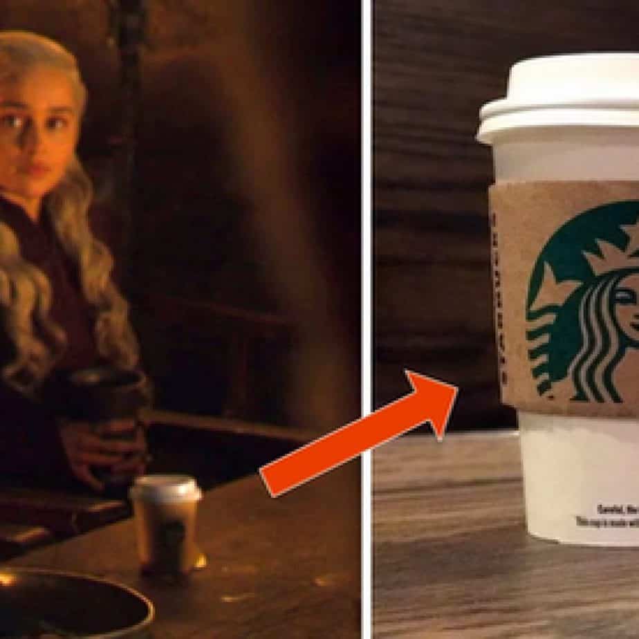 Game of Thrones and Starbucks cup
